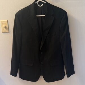 Michael Strahan Classic Black Men's Suit Coat